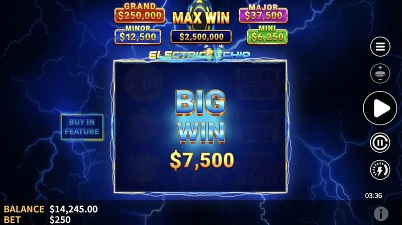 Electric Chip - endelig indsamling af Electric Coins af Collector med fast Jackpot