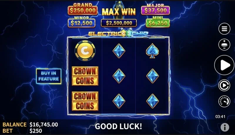 Electric Chip - Buy Feature-menu med 75x og 200x indsatse